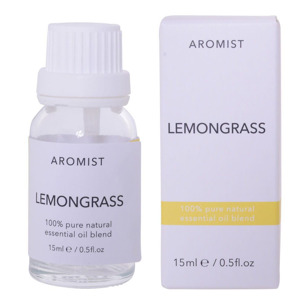 Aromist Lemongrass 100% Essential Oil (15mL)