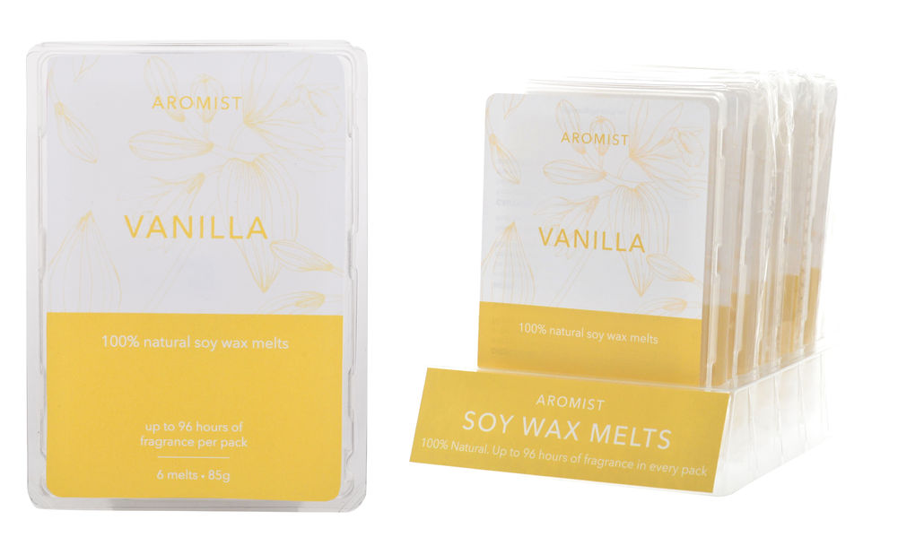 Aromist Vanilla Candle Soy Wax Melts (6 Melts)