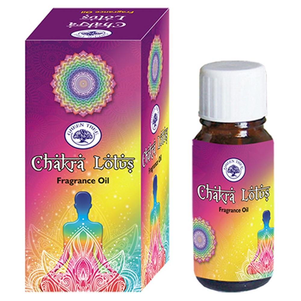 Green Tree Chakra Lotus Fragrance Oil (10mL)
