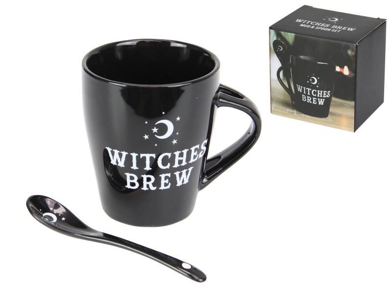 Witches Brew Mug & Spoon Gift Set
