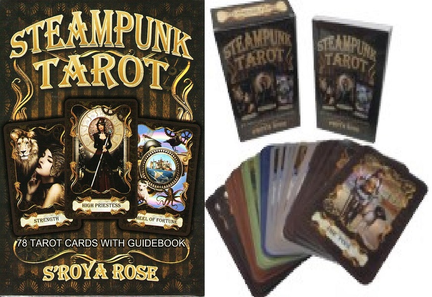 Steampunk Tarot Deck & Guide Book