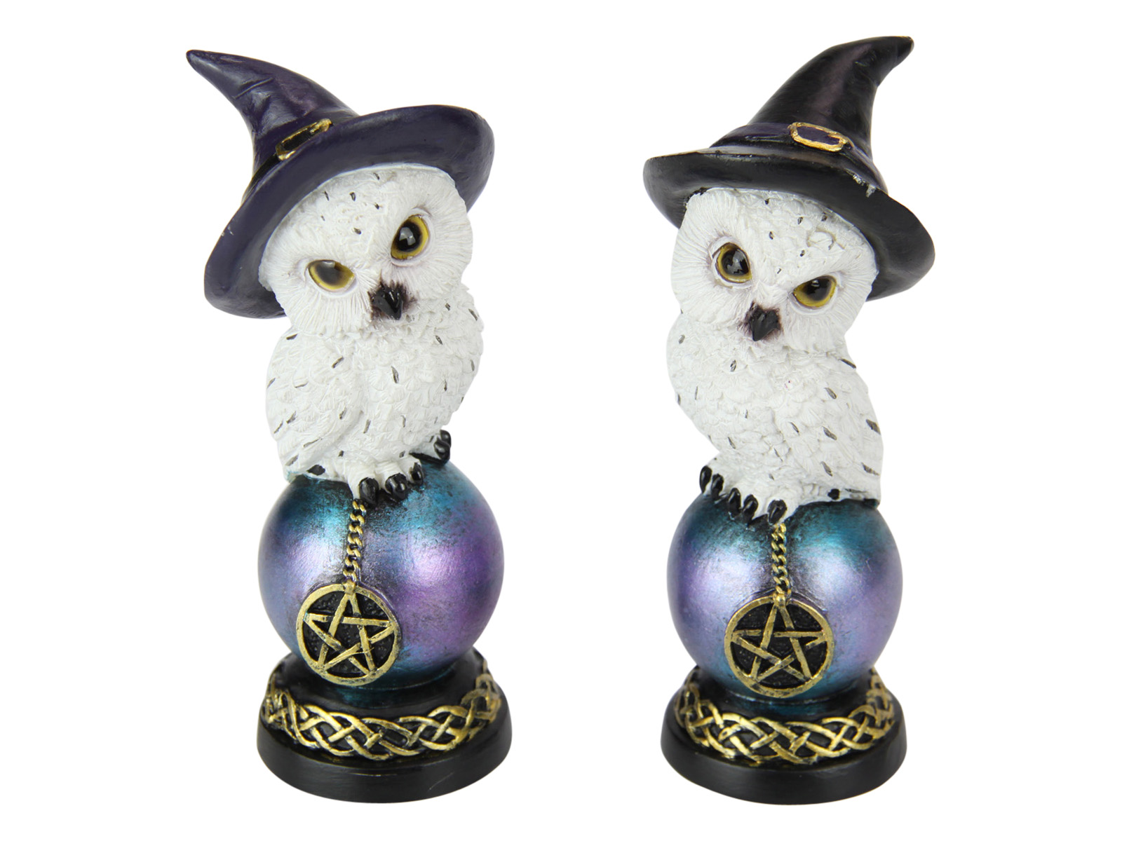 Witch Owl on Celtic Ball (Large)