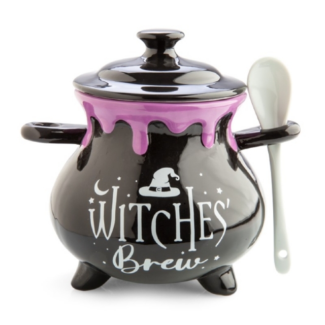 Witches Brew Black Cauldron Pot