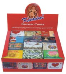 Kamini Assorted Incense Cone Pack (Red Pack)