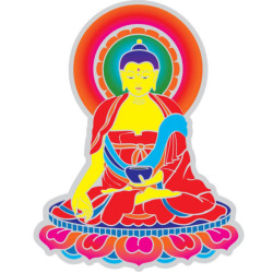 Suncatcher Sticker Buddha