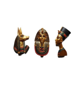 Egyptian Hieroglyphics Magnet 3 Asst