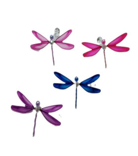 Plastic Dragonfly Magnet Assorted