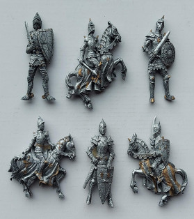 Knight In Armour Magnets 6 Asst
