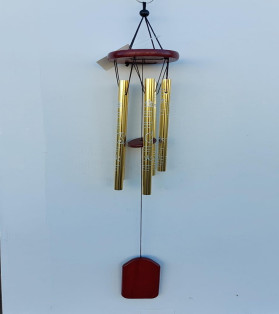 Five Elements Gold Wind Chime