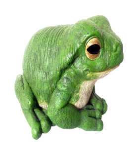 43cm Jumbo Green Rainforest Garden Frog