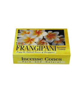 Darshan Frangipani Incense Cones