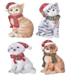 Vintage Xmas Cats & Dogs