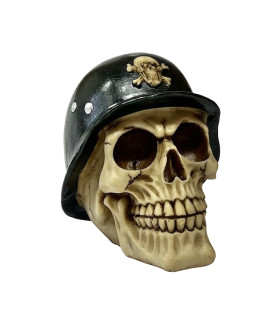 WW2 Soldier With Helmet Skull