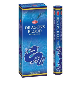 Hem Dragon Blood Blue Incense Hex