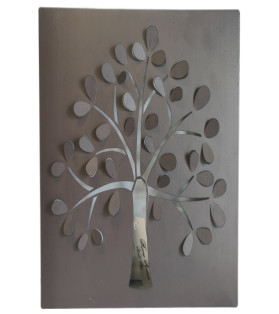30x30cm Metal Tree Of Life Silhouette