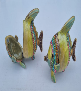 Gemstone Fish Jewel Box