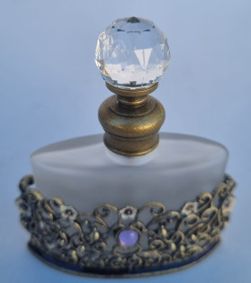 Perfume Bottle With Crystal Ball