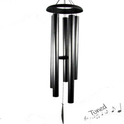 Silver Tuned Wind Chime (Large)