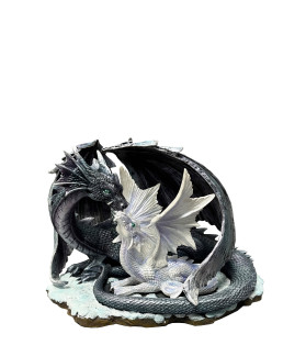 15cm Mother And Baby Dragon
