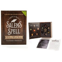 Salems Spell Witch Wellness Gemstones in Book Design Gift Box