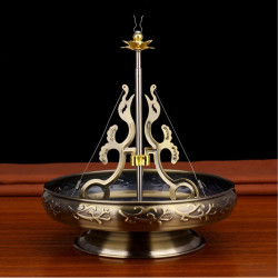 Coil Incense Holder - Bronze