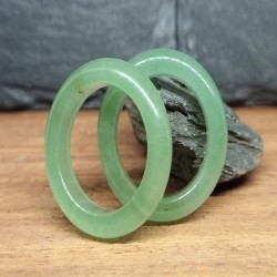 Green Aventurine Crystal Ring