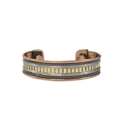 Copper Magnetic Cuff Bracelet Asstd