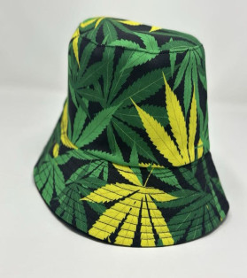 Bucket Hat Marijuana Leaf
