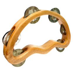 Wooden Tambourine Large