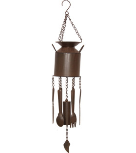 70cm Cast Iron Milk Can Wind Chime