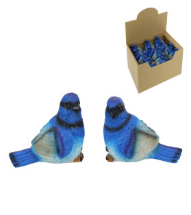 10cm Fairy Wren Bird Paperweight 2 Asstd