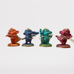 Baby Musical Ganesh on Lotus Base