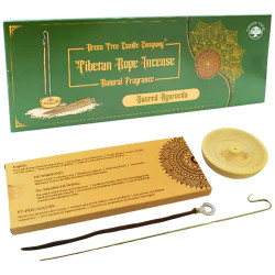 Green Tree Sacred Ayurveda Rope Incense