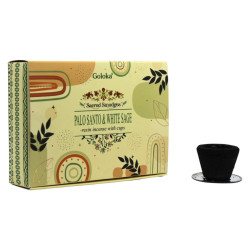 Goloka Smudge Cups - Palo Santo & White Sage 6pc