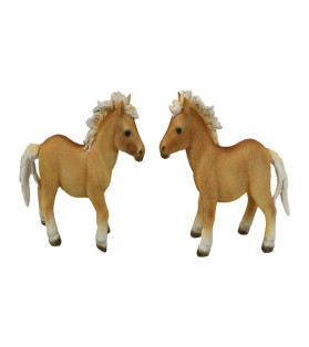 26cm Standing Miniature Horse 2 Asstd