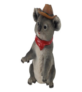 20cm Standing Koala with Outback Hat