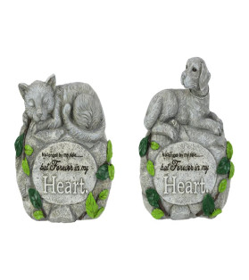 20cm Memorial Cat/Dog Garden Plaque