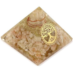 Sunstone Orgonite Pyramid