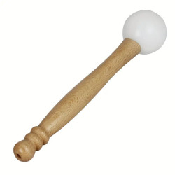 Silicon Singing Bowl Mallet With Wooden Handle