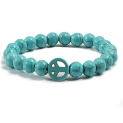 Turquoise Peace Bracelet