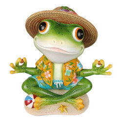 23cm Beach Frog in Yoga Pose