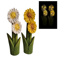 67cm Garden Flower with Solar Light 2 Asstd