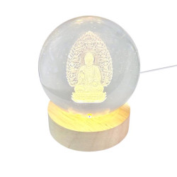 3D Creative Visualization Lamp - Buddha