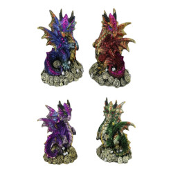 7cm Money Dragon 4 Asstd
