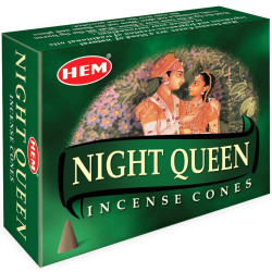 Hem Night Queen Incense (Cone)
