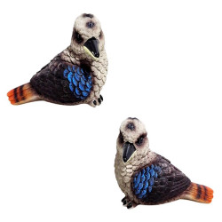 12cm Realistic Kookaburra Paperweight 2 Asstd