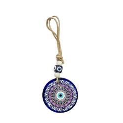Evil Eye Glass Small Hanging (B)