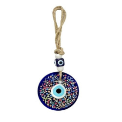 Evil Eye Glass Small Hanging (D)