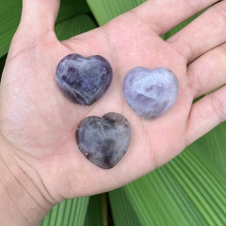 Heart Amethyst 30mm
