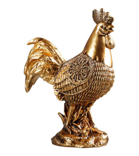 21cm Gold Rooster